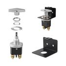 Chave De Desconexão De Bateria 12V Reforçada Com Furo Para Chave Para Acessórios De RV E Van