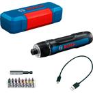 Chave de fenda Bosch Professional Bosch GO 3 com conjunto de 8 bits