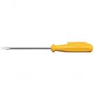 Chave De Fenda Clipe Tramontina Master Yellow 1-8x3" Com Ponta Chata