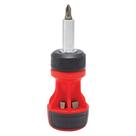 Chave de fenda com catraca CRAFTSMAN Stubby Push-n-Pick 8 peças