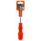 Chave de Fenda CR-V Pro Bestfer 1/4"x6" (6x150mm) Cabo Transparente Preto, Alta Durabilidade