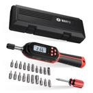 Chave de fenda de torque digital VANPO 0,3-6 Nm com campainha/LED