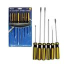 Chave De Fenda E Philips jogo com 6 Peças Western resistente, manuseio simples para servicos gerais, perfeito para o dia a dia