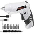 Chave de fenda elétrica Goldsea Cordless 4,2 V 3,5 Nm com 10 bits