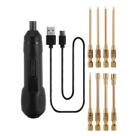 Chave de fenda elétrica INJORA sem fio com 8 bits 3.6V 850mAh Chave de fenda elétrica INJORA sem fio com 8 bits 3.6V 850mAh
