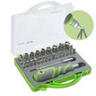 Chave de Fenda Kit Ferramentas 41 em 1 Retrátil Magnético Profissional Reparo Maleta Portátil Prático Multifuncional Telescópica 39 Tipos de Bits