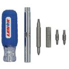 Chave de fenda multibits Lenox 9 em 1 LXHT68000 com armazenamento