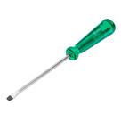 Chave de fenda sl6 1/4 x 6 pol 150mm crv cabo verde 1pc mtx Chave de fenda sl6 1/4 x 6 pol 150mm crv cabo verde 1pc mtx