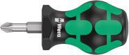 Chave de fenda Wera 355 Stubby PZ 2x79 mm Pozidriv