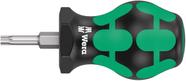 Chave de fenda Wera 367 Stubby TX 20x79 mm para parafusos Torx