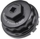 Chave de Filtro de Óleo Ibetter 64mm para Toyota e Lexus (2.5-5.7L)