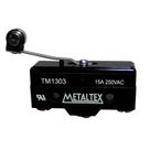 Chave de Fim de Curso TM1303 1NA+1NF com Roldana Metaltex Chave de Fim de Curso TM1303 1NA+1NF com Roldana Metaltex