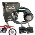 Chave de Ignição para Honda Crf 230f 2007 a 2019 com 2 Unidades de Abertura Vedamotors
