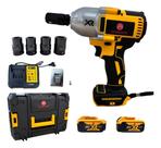 Chave De Impacto 1/2 2000nm A Bateria Amarelo 127/220v 50/60hz