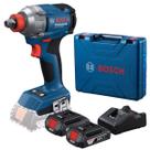 Chave De Impacto 1/2'' Gdx 18v-285 2 Bat 2ah Maleta Bosch