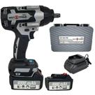 Chave de Impacto 1/2 POL com 2 Baterias 21V Carregador e Maleta SGT-7507 SIGMA
