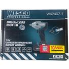 Chave De Impacto 18V Brushless 1/2" WS2407 Wesco