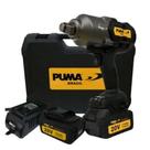 Chave de Impacto 20V 3/4POL 170KGFM com 2 Baterias e Carregador BT8805RT PUMA