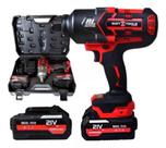 Chave De Impacto 21v 3/4 Pol C/ 2 Baterias 4000mah Sgt-7510