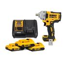 Chave De Impacto 3 Baterias 20v 2ah Dewalt 1/2 Dcf892B Bivolt