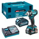 Chave de Impacto 40v Max a Bateria + 2 Baterias 2.5 Ah + Carregador 127v + Maleta TW004GD201 Makita
