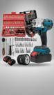 Chave de Impacto 48V 1/2 C/ 2 Baterias e Maleta