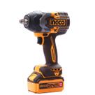 Chave de impacto 850nm quadrado 1/2pol a bateria 20v linha p20s(nao acompanha bateria) ingco ciwli20851