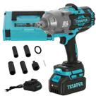 Chave de impacto a Bateria 21v 2100Nm 4500rpm com Acessórios Tssaper TSCH21-3