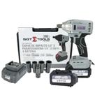 Chave de impacto a bateria 21V 4Ah 1/2" Brushless com 2 baterias e acessórios - SGT-7501A - Sigma