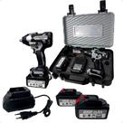 Chave de Impacto Bateria 1.2 700Nm Brushless 2 Baterias 21V 4Ah com Maleta Alto Torque Profissional Automotiva Parafusadeira Impacto Chave de Impacto Bateria 1.2 700Nm Brushless 2 Baterias 21V 4Ah com Maleta Alto Torque Profissional Automotiva Parafusadeira Impacto