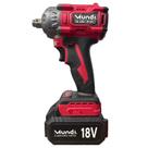 Chave de Impacto Bateria 18V 3000AH Mundi 350NM Chave de Impacto Bateria 18V 3000AH Mundi 350NM