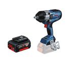 Chave de Impacto Bosch BITURBO 18V, ½, 1000Nm com 1 Bateria 4Ah GDS18V1000