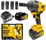 Chave De Impacto Brushless Bivolt A Bateria 21v + Maleta The Black Tools Chave De Impacto Brushless Bivolt A Bateria 21v + Maleta The Black Tools