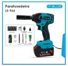 Chave De Impacto Com 02 Baterias 21v Íon-lítio Profissional Chave De Impacto Com 02 Baterias 21v Íon-lítio Profissional