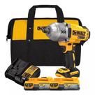 Chave De Impacto Dewalt 1/2 2 Baterias Powerstack Dcf900 com Bolsa