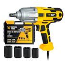 Chave de Impacto Elétrica 900W Com Acessórios FST059