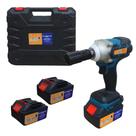 Chave de Impacto Eletrica Sem Fio 18V com 2 Baterias IWCHA Importway