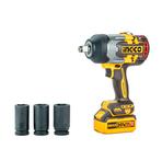 Chave de Impacto INGCO 1350Nm BL Bateria 20V P20S