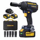 Chave de Impacto JESIMAIK 1500 Nm Sem Escovas 21 V 2x4,0 Ah Chave de Impacto JESIMAIK 1500 Nm Sem Escovas 21 V 2x4,0 Ah