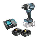 Chave de Impacto Makita 1/2 18V Dtw700z + 2bat 6Ah e carreg