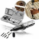 Chave de Impacto Manual 1/2 Polegada 6 Peças com Bits e Maleta Kit Profissional para Parafusos
