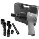 Chave de Impacto Pneumática 1/2"" com Kit de Soquetes e Maleta - 9GE - EDA