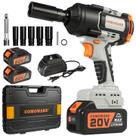 Chave de impacto sem fio COMOWARE 20V 1000N.m de alto torque 4.0Ah
