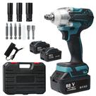 Chave de impacto Sem Fio Sem Escova 450nm 88V 2 baterias Maleta 14 Acessórios Bivolt Profissional
