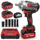 Chave de impacto sem fio SundpeyPro 1300Nm de alto torque 21V