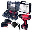 Chave de Impacto Sgt 7500A a Bateria 1/2 Sigma Tools 20V 620Nm Brushless com 2 Baterias Carregador e Maleta