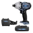 Chave de Impacto TRB0001, Bateria e Carregador de Bateria Torkz, 20 Volts