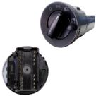 Chave de luz com Dimmer VW 8-16 9-160 Constellation 26-260 15-210 18-310 Com Reostato 12V 17 Terminais 2RD941534 Ilumina cor vermelha