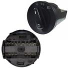 Chave de luz Gol Parati Saveiro Sem reostato Sem farol de neblina Sem lanterna traseira de neblina Com farol duplo Acende vermelho 17 Terminais 12V RE