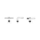 Chave de mandril DayMark 30605 para mandris L de 1/4" e 3/8" Chave de mandril DayMark 30605 para mandris L de 1/4" e 3/8"